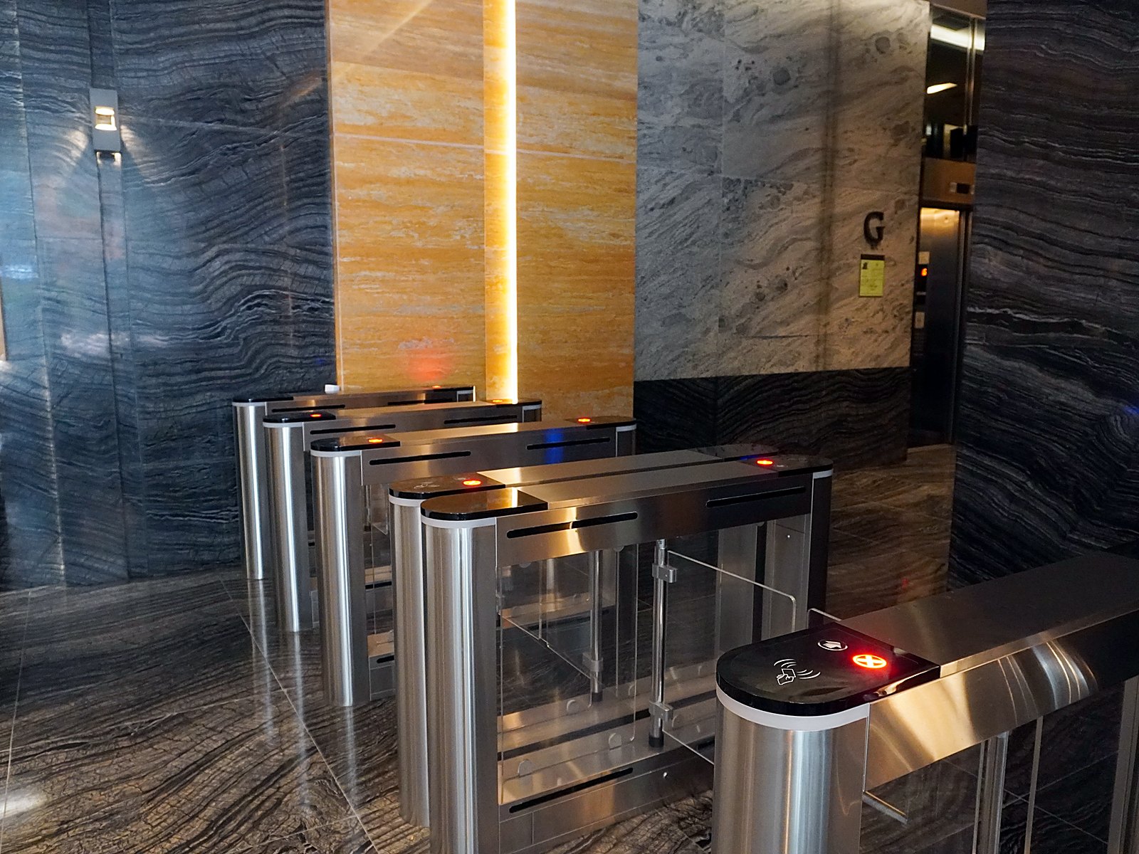 Sinocan Corporate Center — Reception and Security Desk